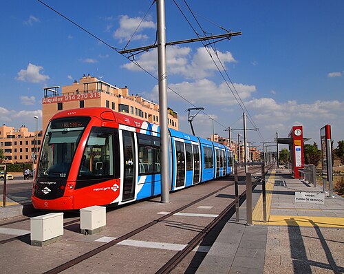Madrid Metro Ligero - Las Tablas