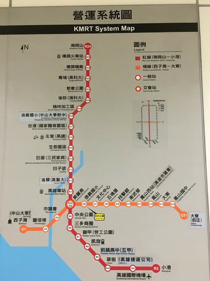 高雄mrt Lrtに乗ってみよう 最新路線図から切符の買い方 乗り方 観光スポットまで大紹介 わーとら 台湾